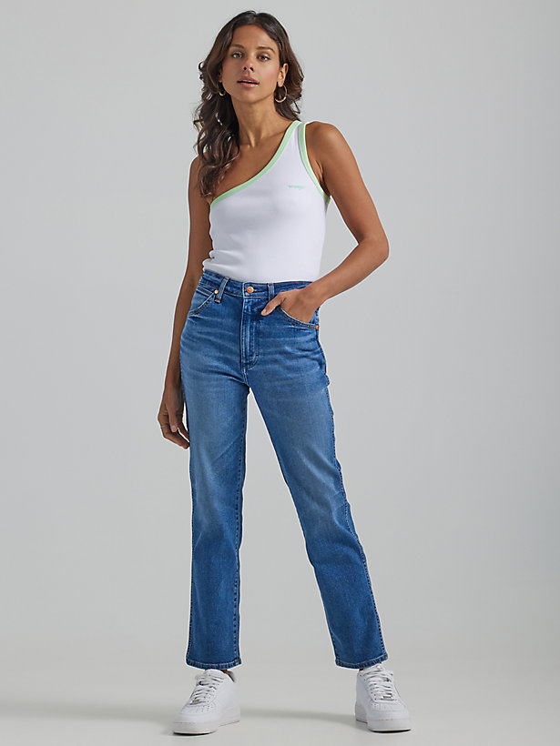 Women's Wild West High Rise Straight Jean