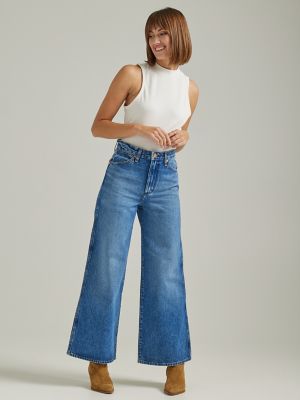 Top 70+ imagen wrangler wide leg jeans