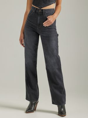 Wrangler black hot sale carpenter jeans