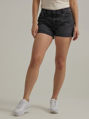 Destructed hot sale denim shorts