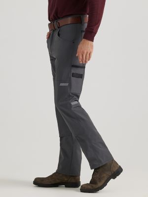 Wrangler RIGGS Workwear Nylon Work Pant in Grey Pinstripe