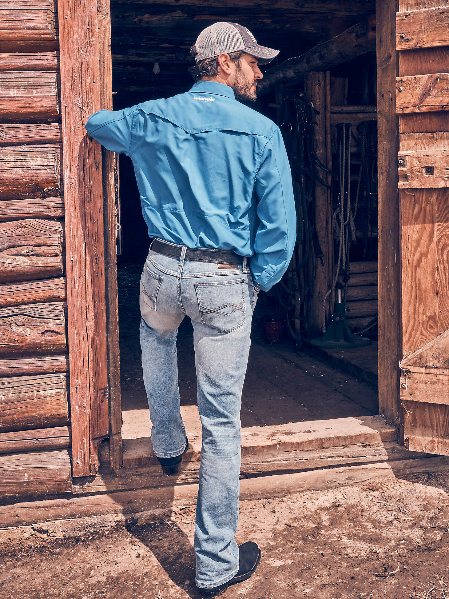 Men's Wrangler® 20X® No. 42 Vintage Bootcut Jean in Shade alternative view 1
