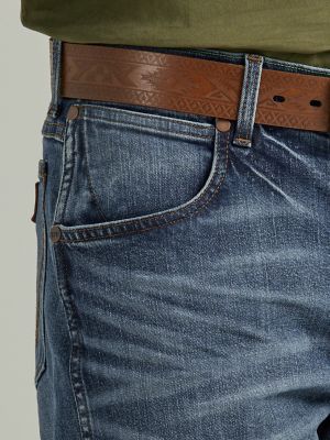 Men's Wrangler Retro® Slim Fit Straight Leg Jean in Benette