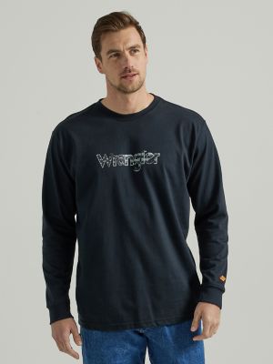 Wrangler® FR Flame Resistant Long Sleeve Denim Work Shirt