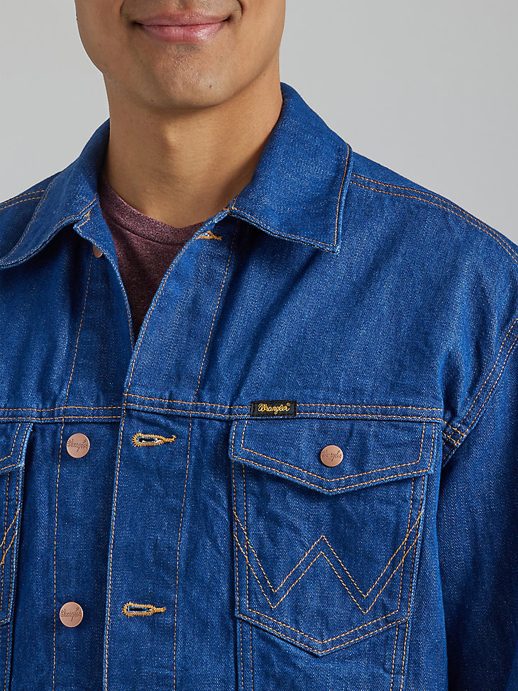 Men's Heritage Anti-Fit Jacket in Wrangler Blue alternative view 3