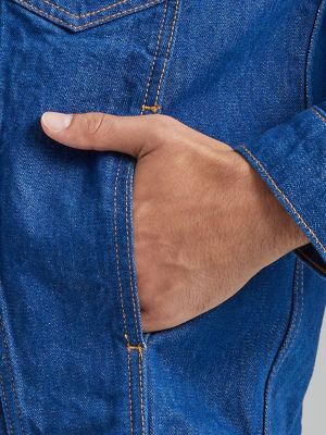 Men's Heritage Anti-Fit Jacket in Wrangler Blue