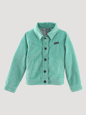 Girl's Flannel Lined Corduroy Jacket