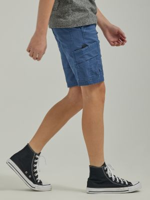 Mens wrangler best sale denim cargo shorts