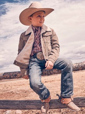 Boy's Wrangler® Cowboy Cut® Original Fit Active Flex Jean (8-16)