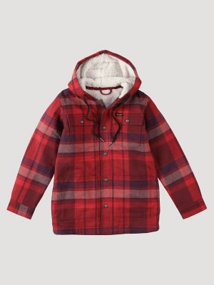 Kids hot sale flannel jacket