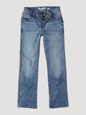Boy's Wrangler Retro® Slim Straight Jean (4-20) in Roughhouse alternative view 2