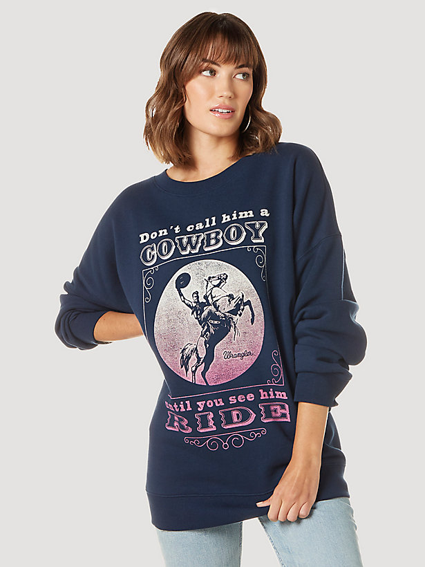 Women's Wrangler Cowboy Ride Fleece Sweatshirt