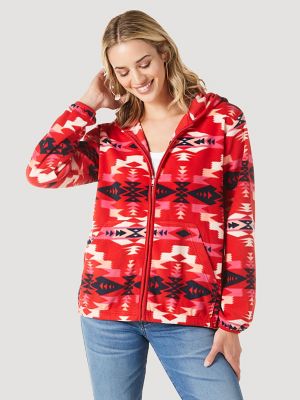 Wrangler Women's Retro Hoodie Sweatshirt, Bossa Nova, 3X-Large