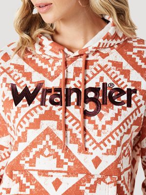 Women's Wrangler Bold Logo Cinched Hoodie