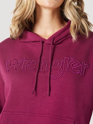 Magenta Full zip Woman's Hoodie