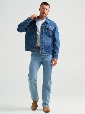Wrangler® Cowboy Cut® Unlined Denim Jacket in Stonewash alternative view