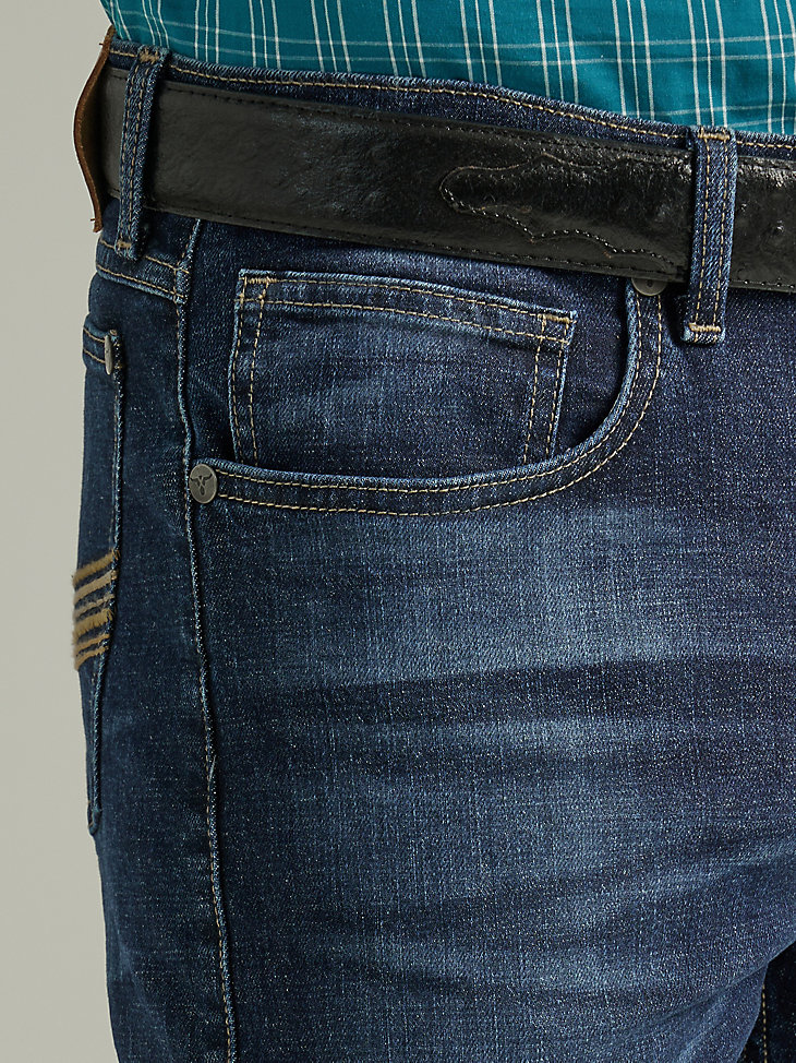 Men's Wrangler® 20X® No. 44 Slim Fit Straight Leg Jean in Blueberry Gardens alternative view 5