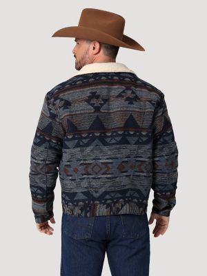 Aztec print mens clearance jacket