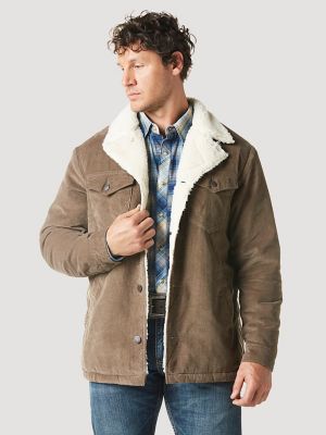 West Louis Spring Lightweight Corduroy Jacket Brown / S | Male