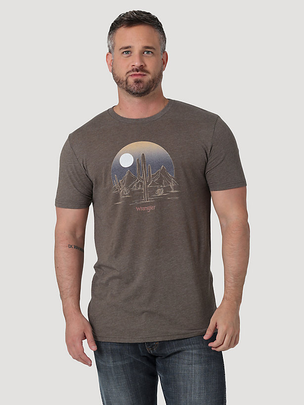 Men's Desert Night Graphic T-Shirt