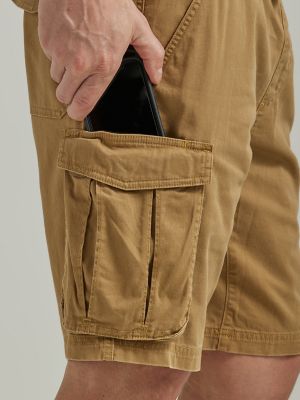 Drawstring hot sale cargo shorts