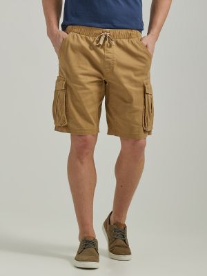 Men's Free To Stretch™ Drawstring Cargo Short in Acorn