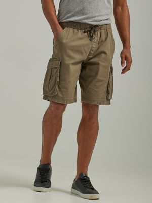 Men's Khaki Cargo Shorts, Light, Dark, Long & Short