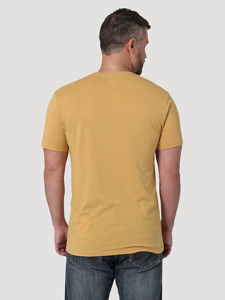 Men's George Strait Short Sleeve Graphic T-Shirt in Pale Gold Heather alternative view