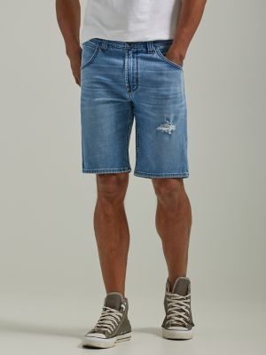 Wrangler Men's Elastic Waist Denim Shorts