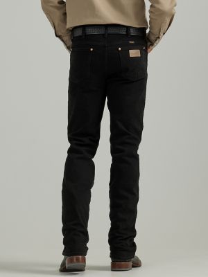 Wrangler® Cowboy Cut® Slim Fit Active Flex Jeans in Black