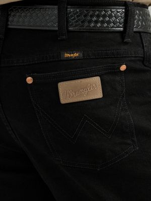 Wrangler® Cowboy Cut® Slim Fit Active Flex Jeans in Black