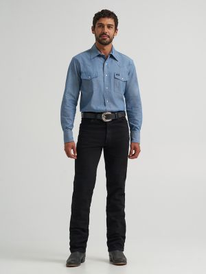 Wrangler® Cowboy Cut® Slim Fit Active Flex Jeans in Black