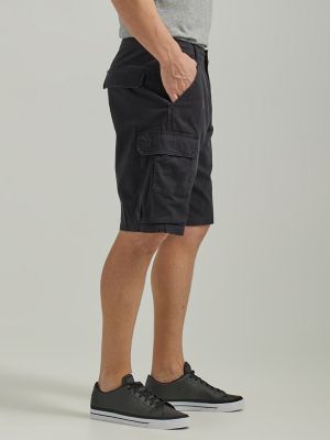 Wrangler&reg; Men's Five Star Premium Stacked Cargo Short in Black alternative view 2