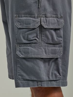 Mens Five Star Stacked Cargo Short:Pewter:33:11 alternative view 7