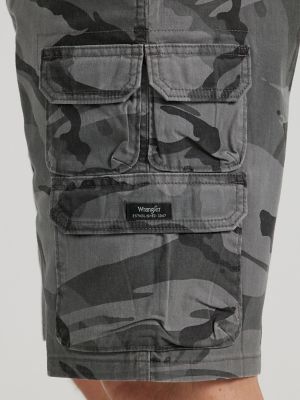 Mens Five Star Stacked Cargo Short:Anthracite Camo:46:11 alternative view 7