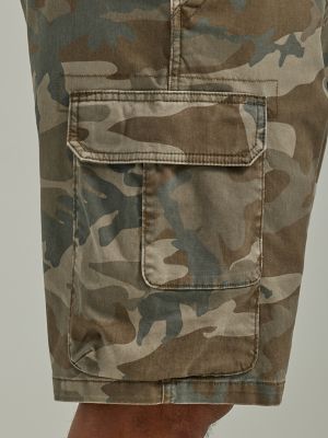 Wrangler&reg; Men's Five Star Premium Stacked Cargo Short in Shadow Brown Camo alternative view 7