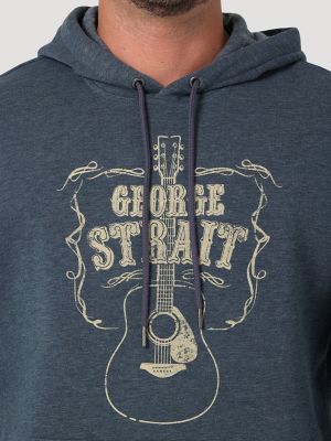 Men s George Strait Graphic Hoodie Sweatshirt