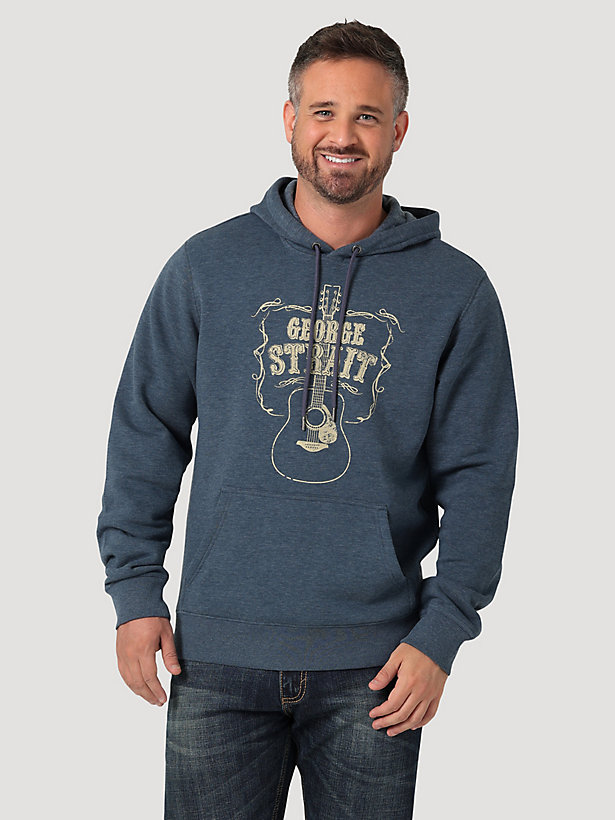 Men's George Strait Graphic Hoodie Sweatshirt