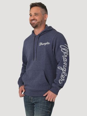 Plus Size Performance Logo Tape Hoodie