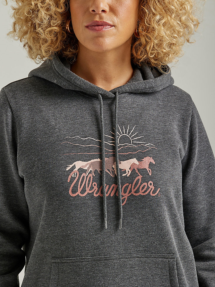 Women's Wrangler Horse Stampede Hoodie