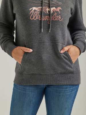 Women's Wrangler Horse Stampede Hoodie