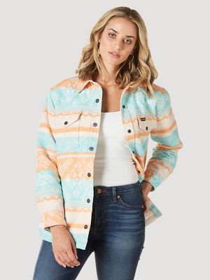 Women's Wrangler Southwestern Print Shacket