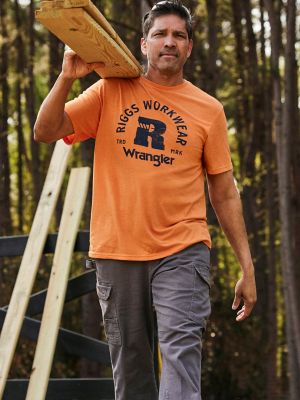 Vintage Men's T-Shirt - Orange - XL