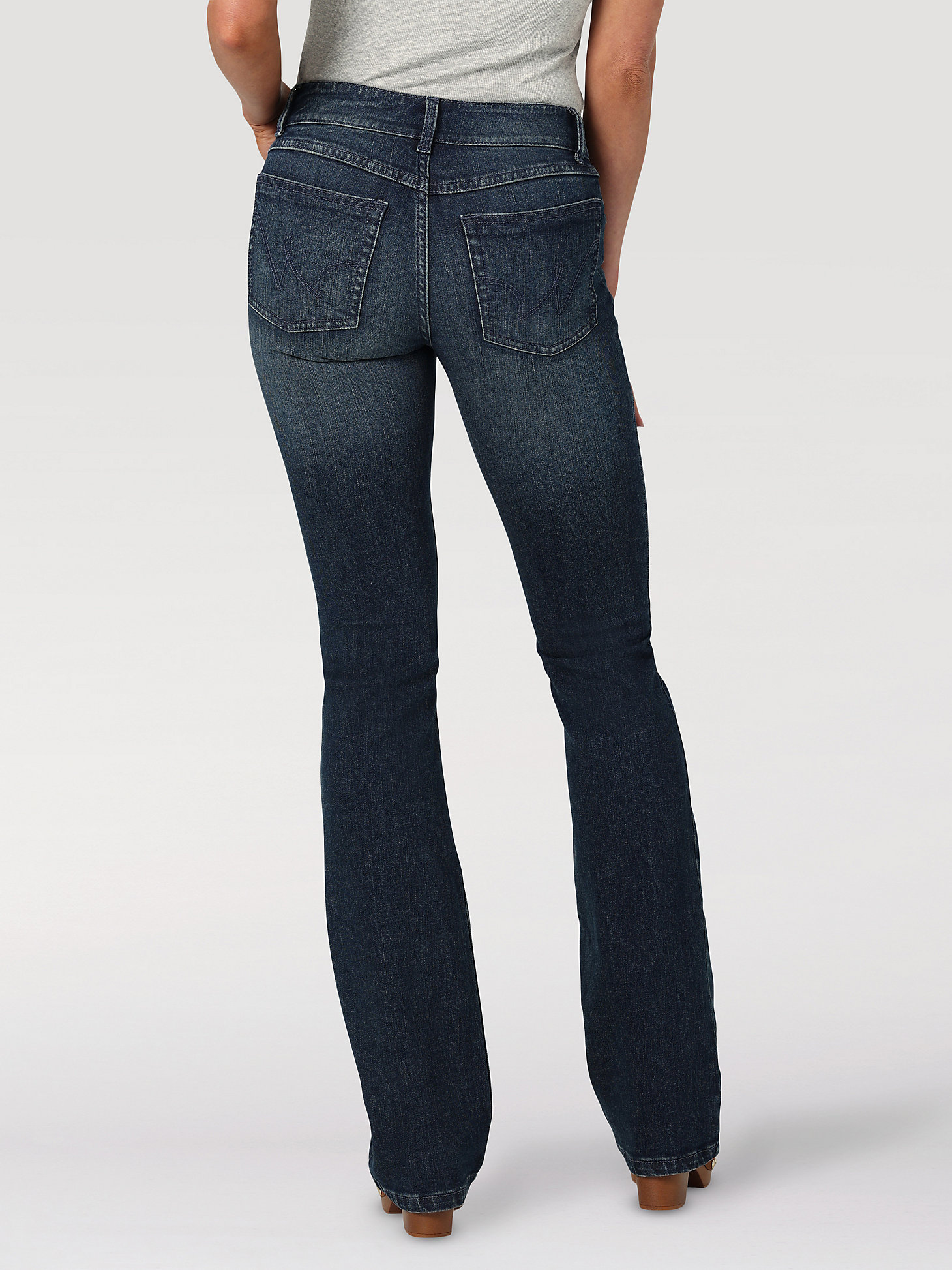 Women's Essential Mid-Rise Bootcut Jean in Taylor alternative view 2