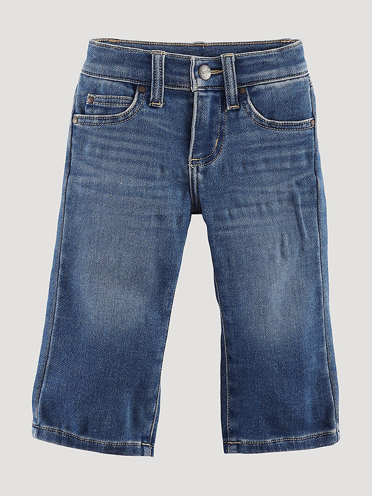 Little Girl's W Stitched Bootcut Jean