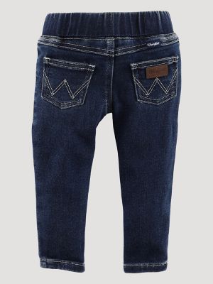 Little Girl's Pull On Denim Jegging