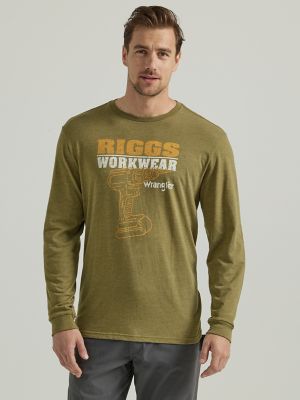 Wrangler work shirts hot sale long sleeve