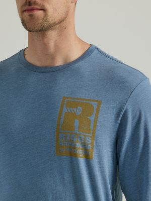 Wrangler RIGGS Workwear Relaxed Back LS Graphic T-Shirt:Bering Sea:L alternative view 2