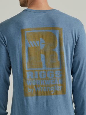 Light Blue Legacy Core Cotton Long Sleeve Tee