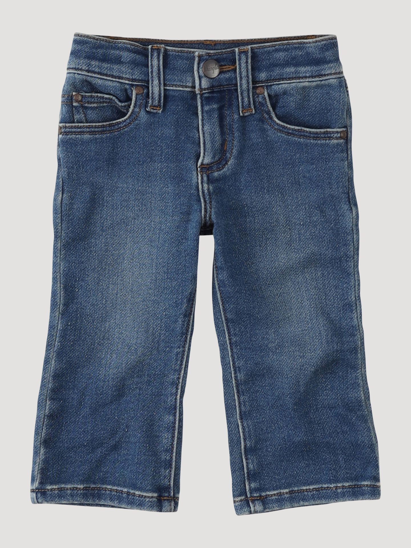 Джинсы Wrangler Stitched Pocket Western Jean для мальчиков, цвет: Ropin' — фото 2